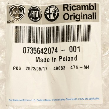 Grille de Pare Choc Avant Pour Fiat 500 735619481, 735642074