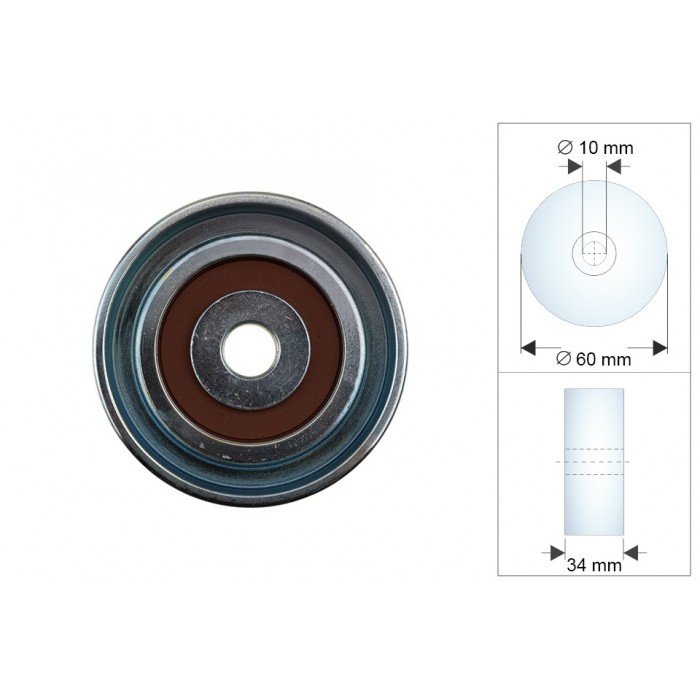 Poulie Tendeur Courroie d'Accessoire Pour Hyundai Bayon i20 i30 Kia Ceed RIO IV