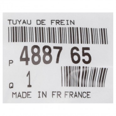 Tuyau à Dépression Système de Freinage Arrière Gauche Pour Peugeot 1007