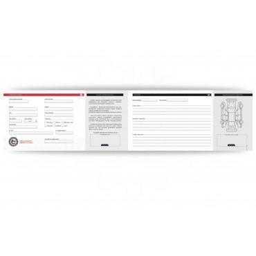 Carnet d'Entretien 100 pièces