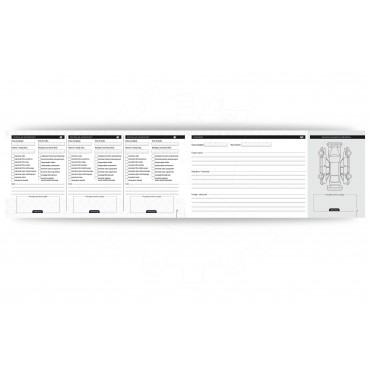 Carnet d'Entretien 100 pièces