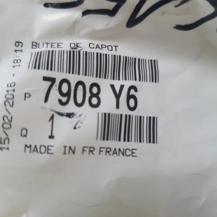 Butée de Capot Moteur Pour Peugeot 508 II