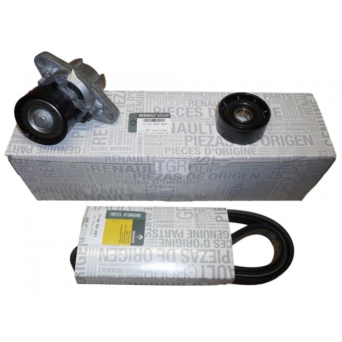 Kit Galet Courroie d'Accessoire Pour Renault Clio II Kangoo Laguna Megane I