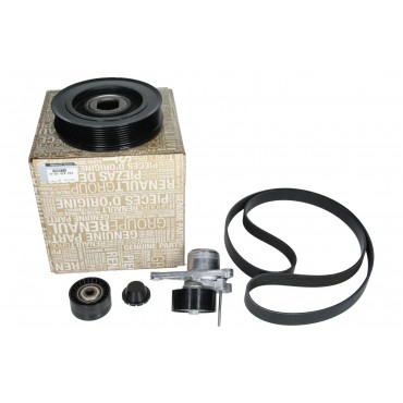 Kit Galet Courroie d'Accessoire + Poulie Damper Pour Nissan Qashqai X-Trail