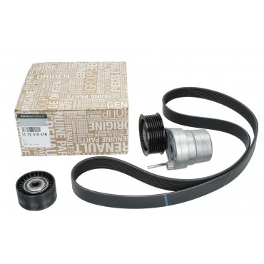 Kit Galet Courroie d'Accessoire Pour Renault Twingo III Smart Forfour Fortwo