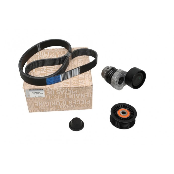 Kit Galet Courroie d'Accessoire Pour Renault Dacia Nissan 117203790R, 117203336R