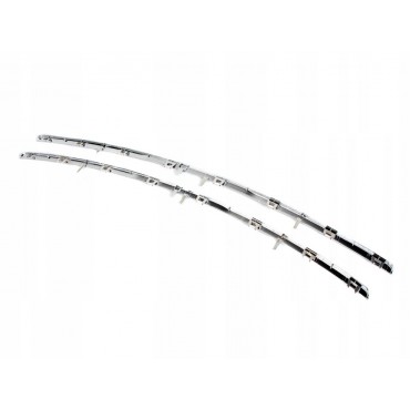 2 Garnitures Pare Choc Avant Pour Peugeot 508 7453C0