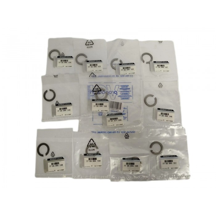 Kit 11 Rondelles Boite de Vitesses Pour Renault Laguna II