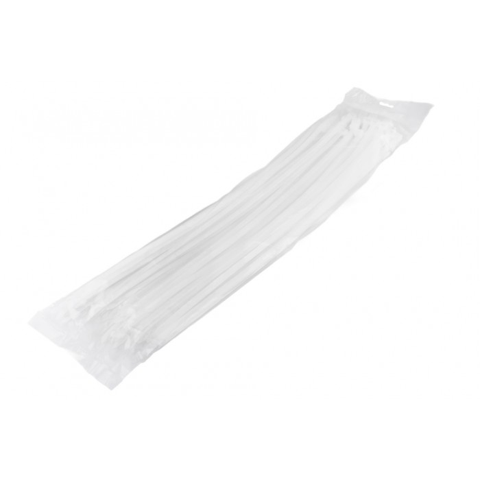 100 colliers de Serrage Cirflex Blanc 9x600mm