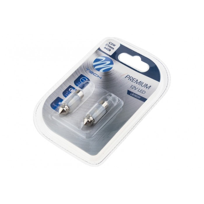 2 Ampoules LED C5/C10W 31MM