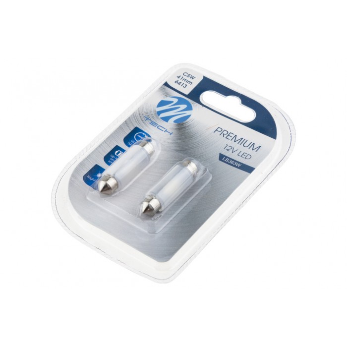 2 Ampoules LED C5/C10W 41MM