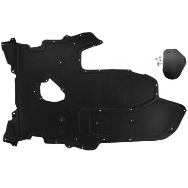 Revêtement Central Soubassement Pour BMW Série 5 E60 51717033748, 51757162578