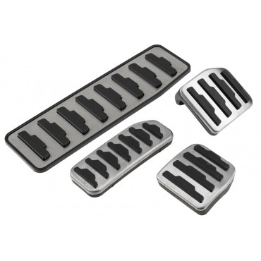 Kit Revêtement Pédales Pour Jaguar F-Pace XE XF Land Rover Range Rover Evoque