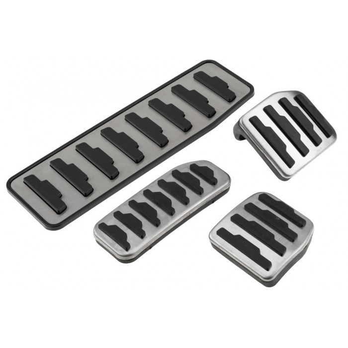 Kit Revêtement Pédales Pour Jaguar F-Pace XE XF Land Rover Range Rover Evoque