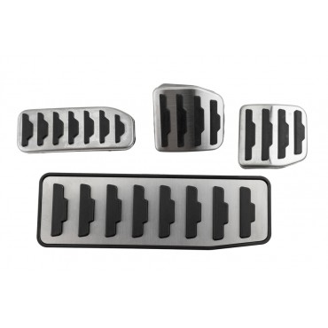 Kit Revêtement Pédales Pour Jaguar F-Pace XE XF Land Rover Range Rover Evoque