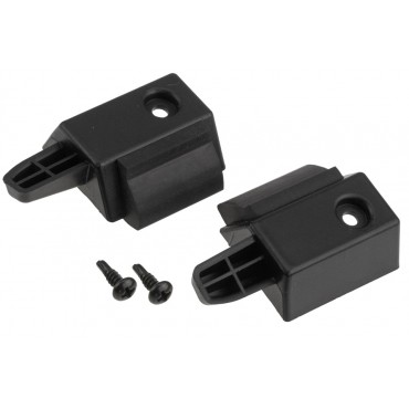 2 Clips Fixation Plage Arrière Pour Renault Clio III 7701479153