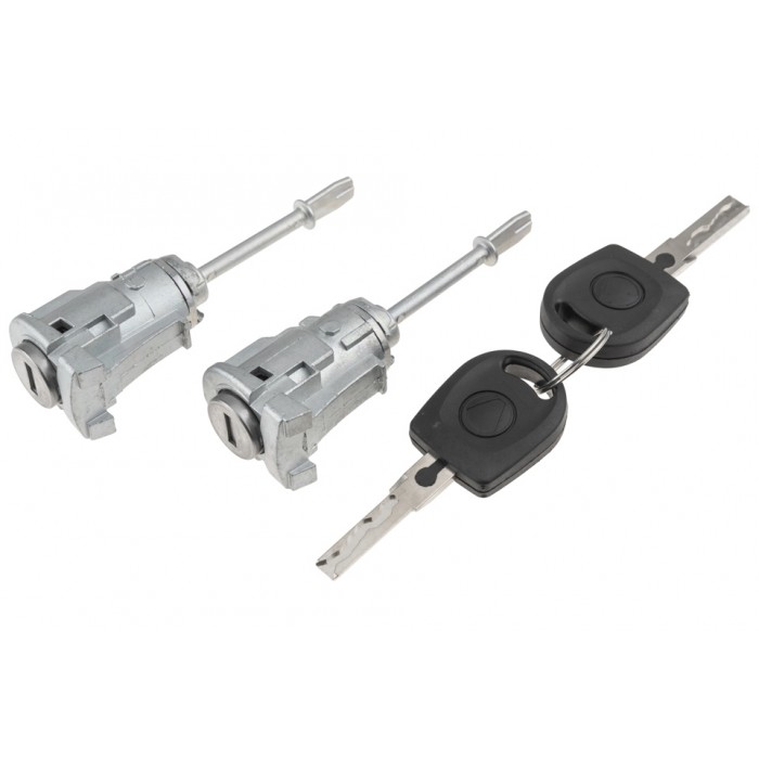 2 Serrure de Porte Avant Barillet Pour Seat Ibiza III 6L3837167C, 6L3837168C