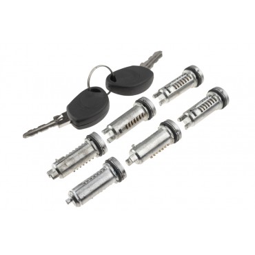Kit Serrures de Porte Barillets + Clés Pour Iveco Daily IV 2996076, 2996075