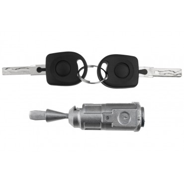 Serrure de Porte Avant Gauche Barillet Pour VW Polo 107837167BA