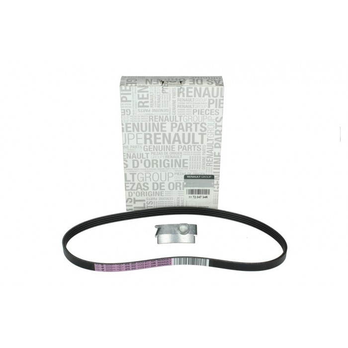 Courroie Trapézoidale à Nervures Pour Renault Logan II Thalia Dacia Logan II