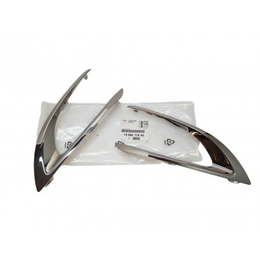 2 Moulures Pare Choc Avant Antibrouillard Pour Peugeot 3008