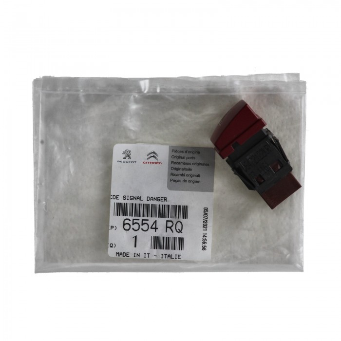 Bouton Warning Feux de Detresse Pour Peugeot 206 207