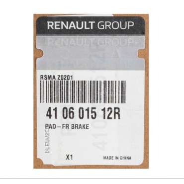 Kit Plaquette de Frein Avant Pour Renault Nissan Ariya Mitsubishi 410601512R