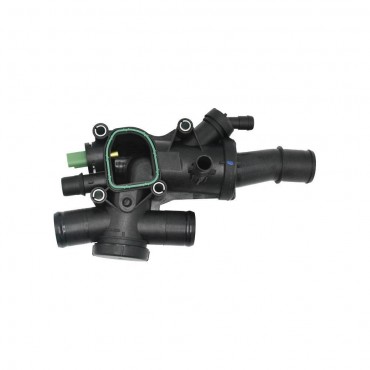 Boitier Thermostat d'Eau Pour Peugeot Fiat Ford Citroën C4 9656182980, 1336Y9