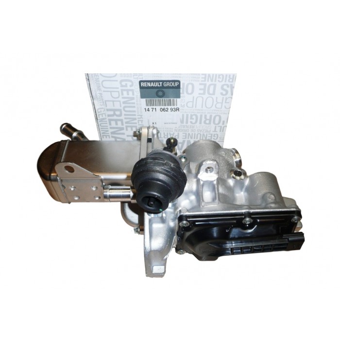 Vanne EGR + Radiateur Pour Renault 147106293R, 8201027384, 8200762517