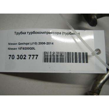 Pipe Tuyau Liquide de Refroidissement Pour Nissan Qashqai 1519200Q0L