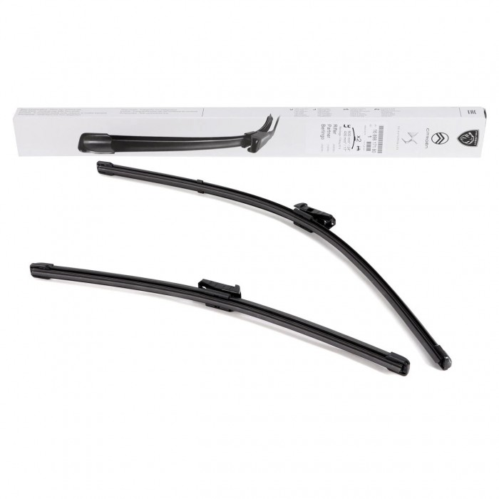 2 Balais d'Essuie Glace Avant Pour Peugeot Partner Opel Fiat Toyota 95528210