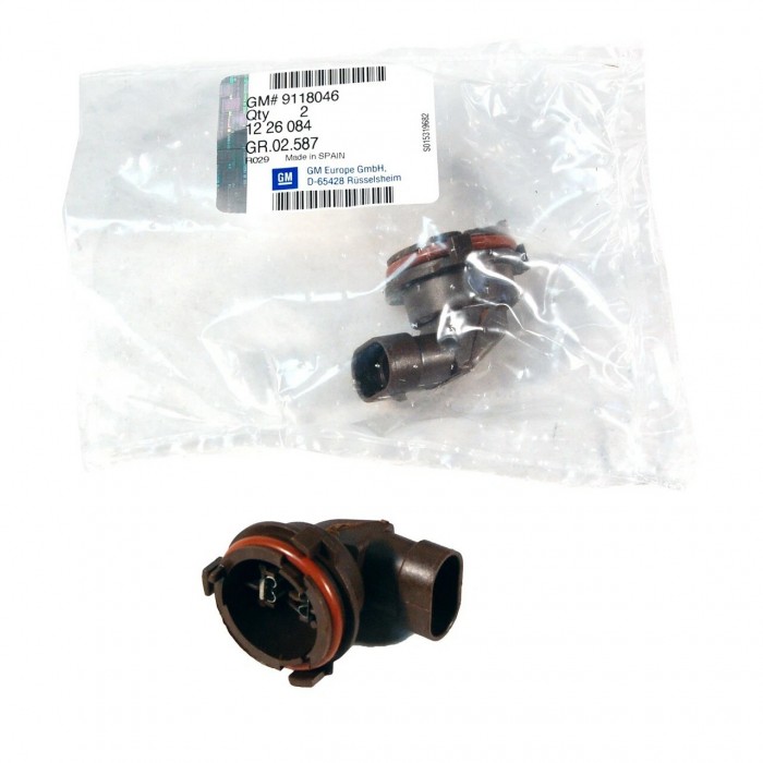 Douille Ampoule Feu Avant Pour Opel Astra G Zafira A 09118046, 1226084, 9118046