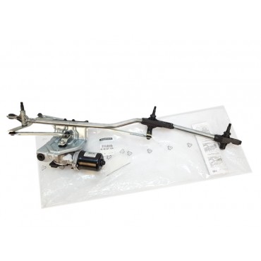 Tringlerie d'Essuie Glace + Moteur Avant Pour Renault Scénic II