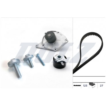 Kit Distribution + Pompe à Eau Pour Renault Clio II Grand Scénic Nissan Suzuki