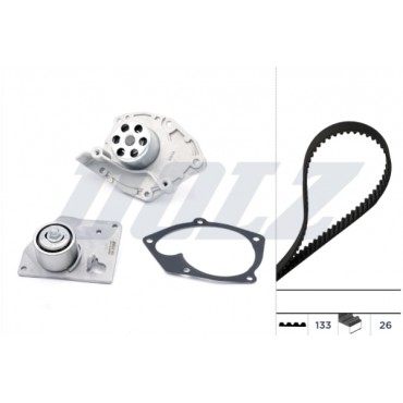 Kit Distribution + Pompe à Eau Pour Renault Grand Scénic II Laguna Megane