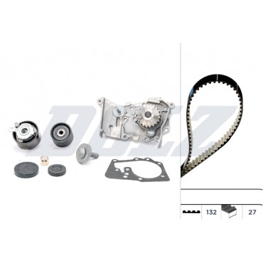 Kit Distribution + Pompe à Eau Pour Renault Clio II III Kangoo Dacia Nissan