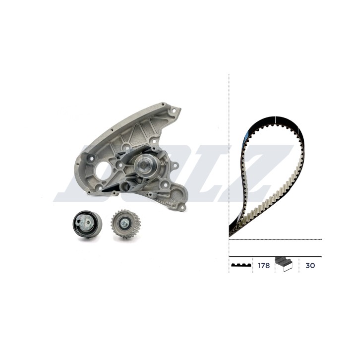 Kit Distribution + Pompe à Eau Pour Fiat Ducato Iveco Daily Citys III IV V VI