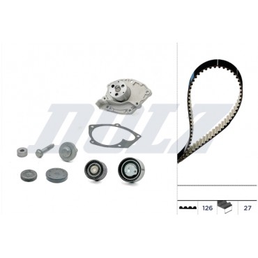 Kit Distribution + Pompe à Eau Pour Renault Avantime Clio III Espace IV