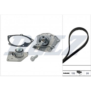 Kit Distribution + Pompe à Eau Pour Renault Opel Nissan Interstar Mitsubishi