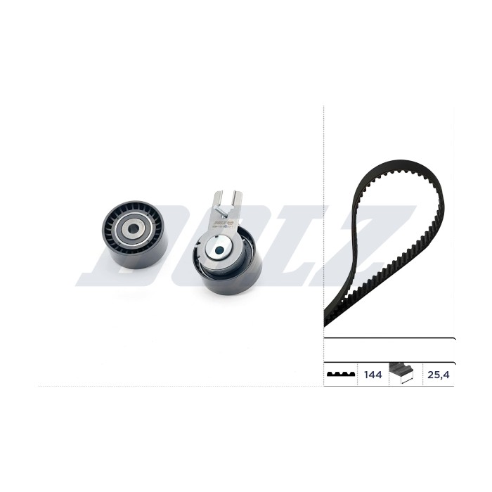 Kit Courroie Distribution Pour Peugeot 107 Toyota Citroën Mazda 0831.81 0831.T3