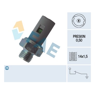Capteur de Pression d'Huile Pour Renault Dacia Opel Nissan 8200026650 4410676