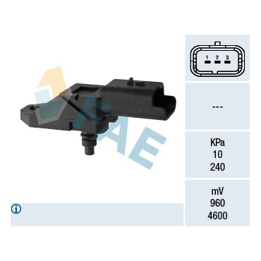 Capteur Pression de Suralimentation Pour Peugeot Fiat Ford C-Max Suzuki 1920.CZ