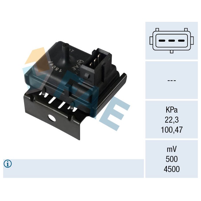 Capteur Pression de Suralimentation Pour Peugeot Fiat Citroën 1920.P2 1920P2