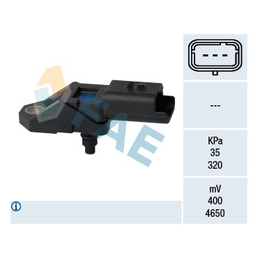 Capteur Pression de Suralimentation Pour Peugeot 407 Fiat Ford Citroën 1920.LG