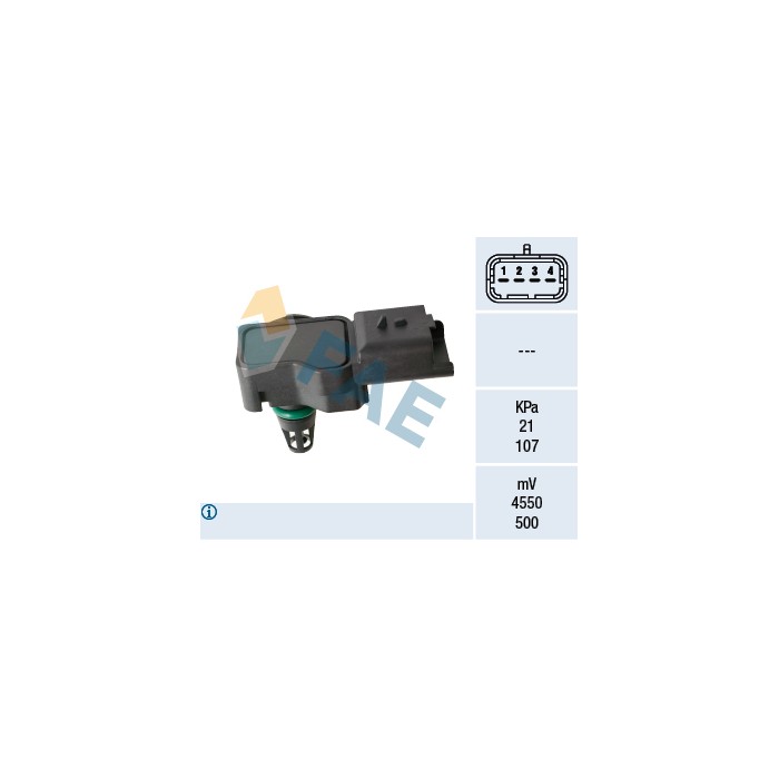 Capteur Pression de Suralimentation Pour Peugeot 207 308 Citroën Mini 1920.LW
