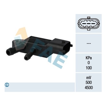 Capteur Pression de Suralimentation Pour Renault Mercedes-Benz Ford Nissan