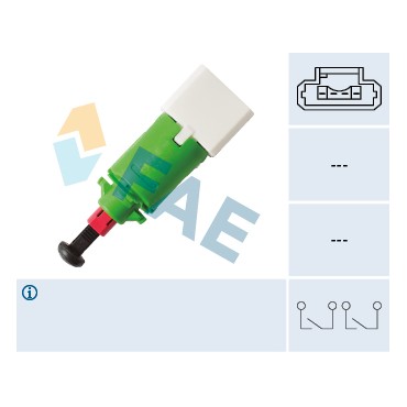 Contacteur de Pédale d'Embrayage Pour Renault Mercedes-Benz Opel Nissan 4406541