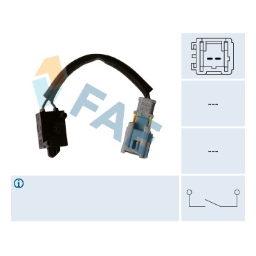 Contacteur de Pédale d'Embrayage Pour Peugeot Partner RCZ Citroën DS3 DS4 DS5