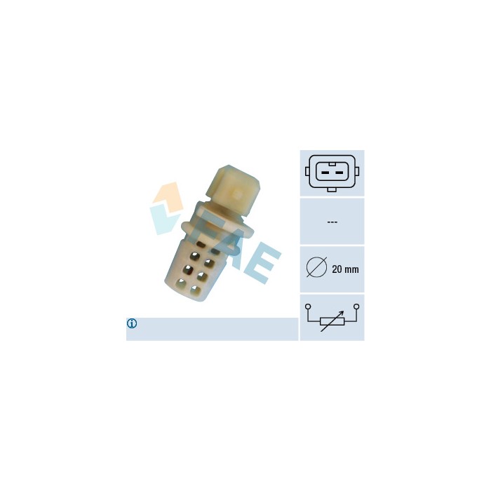 Capteur Température d'Air d'Admission Pour Renault Clio I Opel Mitsubishi Volvo