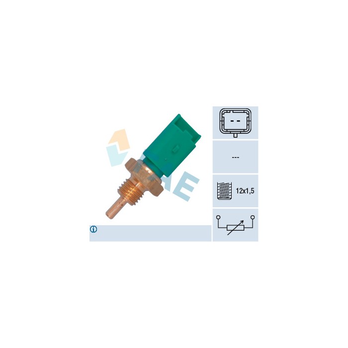 Sonde de Température Liquide de Refroidissement Pour Peugeot Renault Fiat